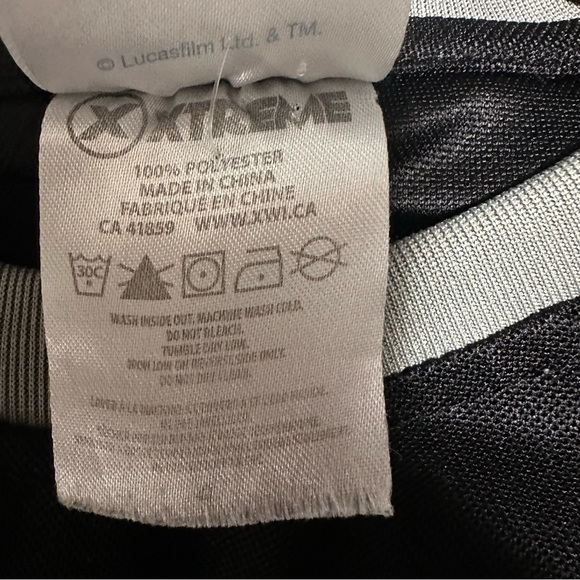 Star Wars Darth Vader Boys Embroidered Hockey Jersey Size 4 - Picture 7 of 7